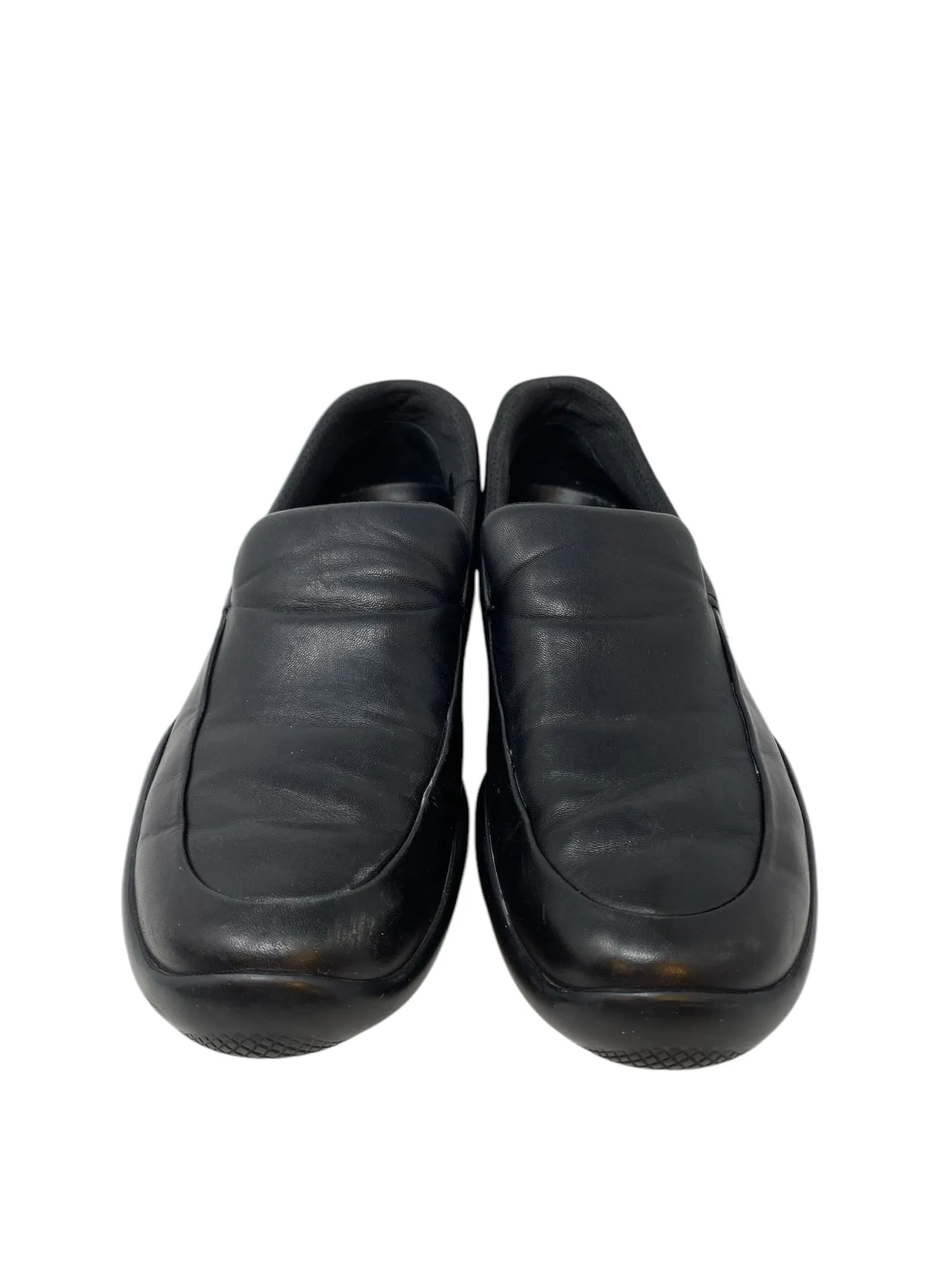 Authentic "pre-loved" Luxury Shoes Women Size 39 Black Loafers