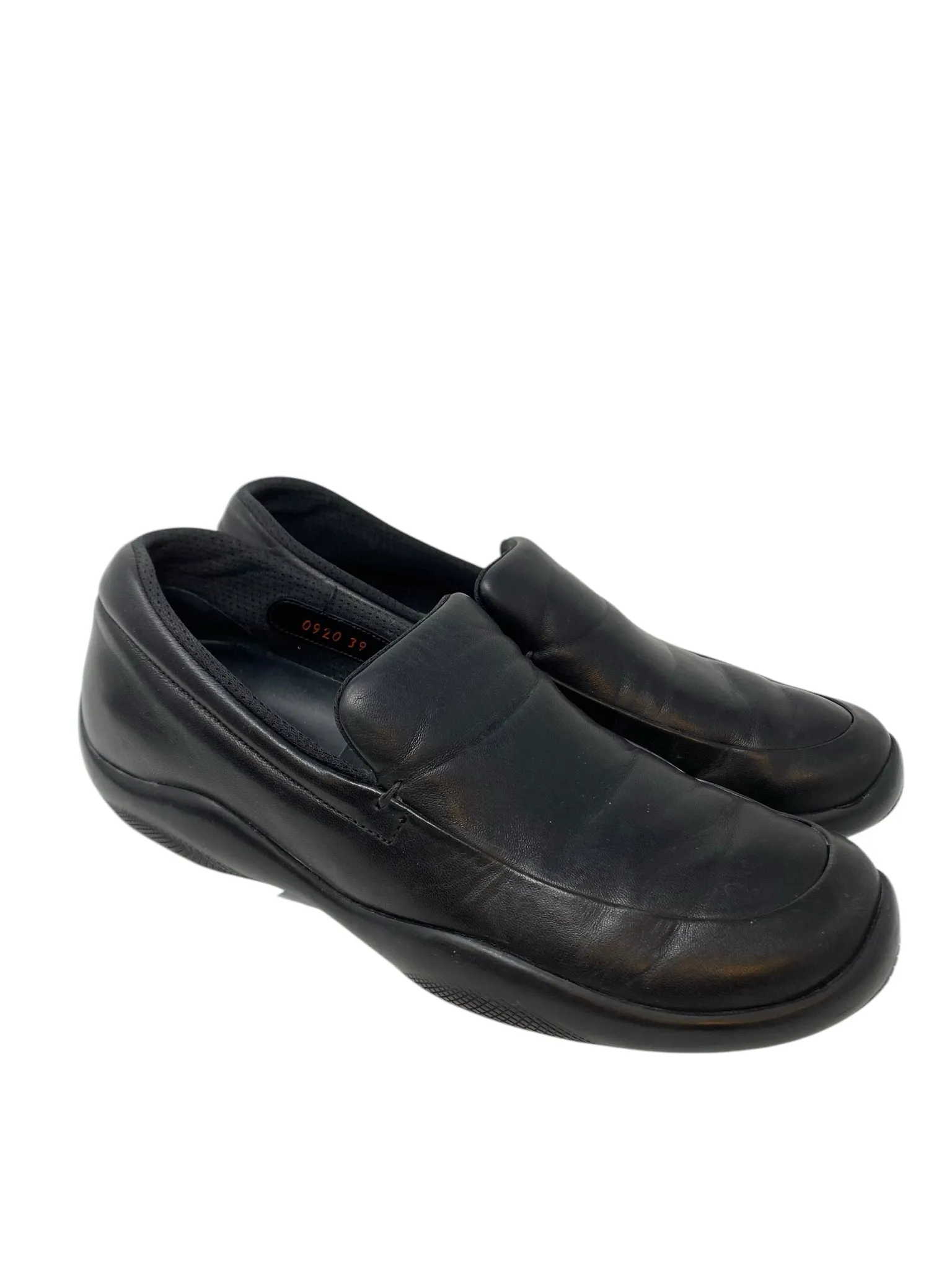 Authentic "pre-loved" Luxury Shoes Women Size 39 Black Loafers