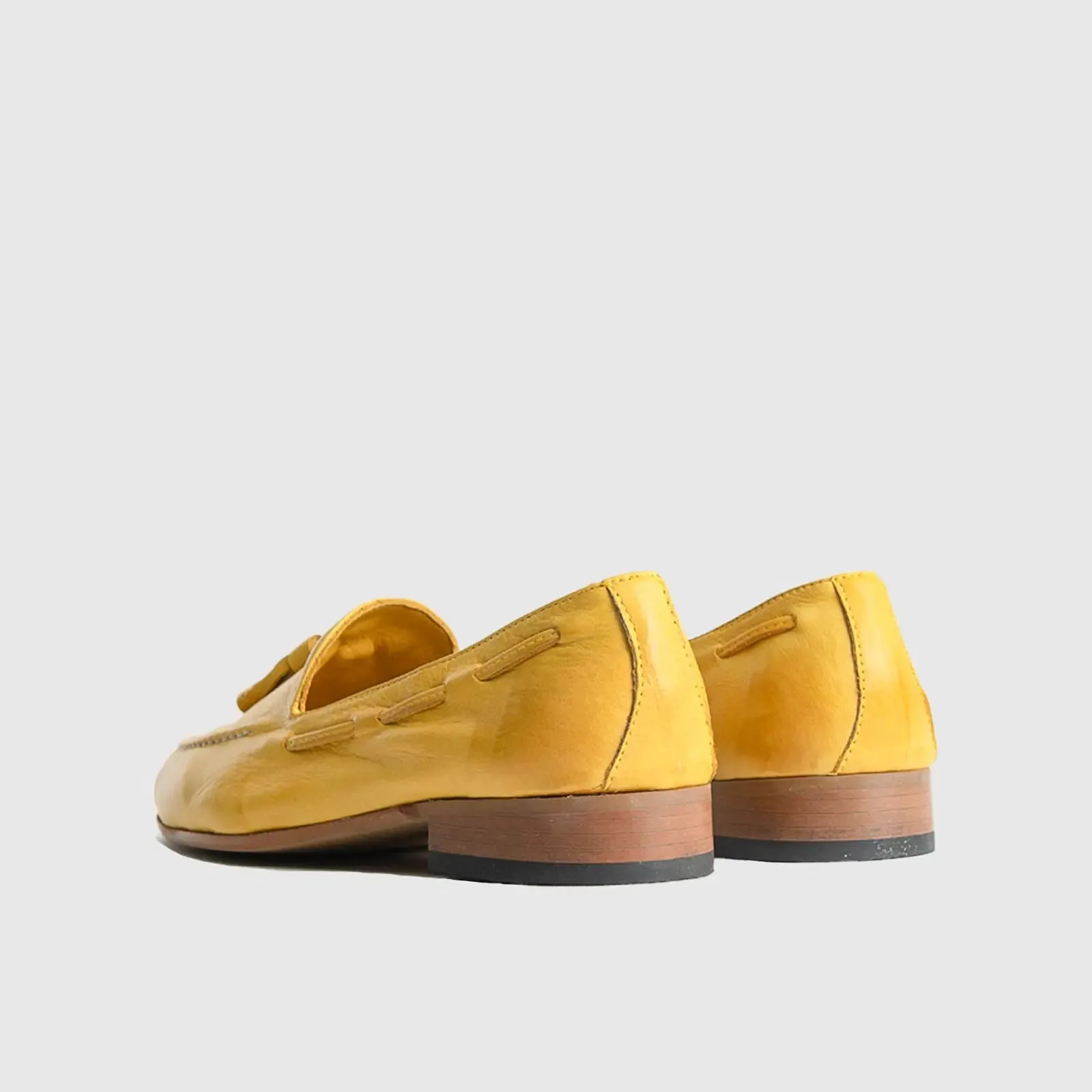 Bulletti Casual Slip On Loafers - 002 Yellow