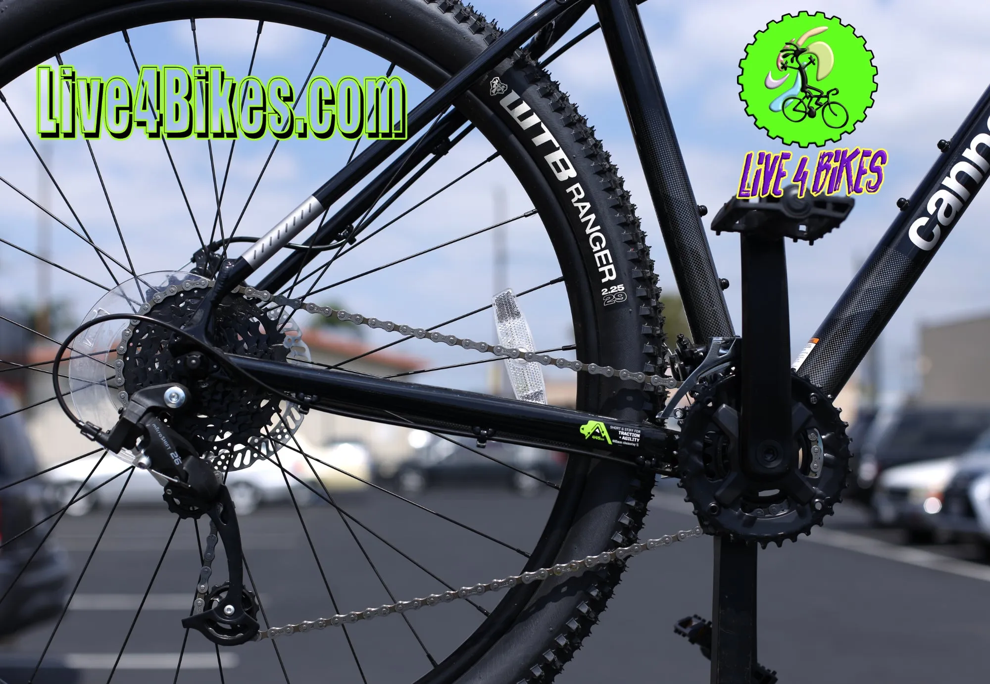 Cannondale Trail 8 Mountain Bike with Tektro-LIve4bikes