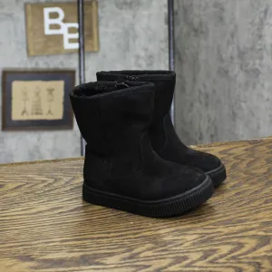 Cat & Jack Toddler Girls Pip Shearling Style Boots 88435631 Black 6T