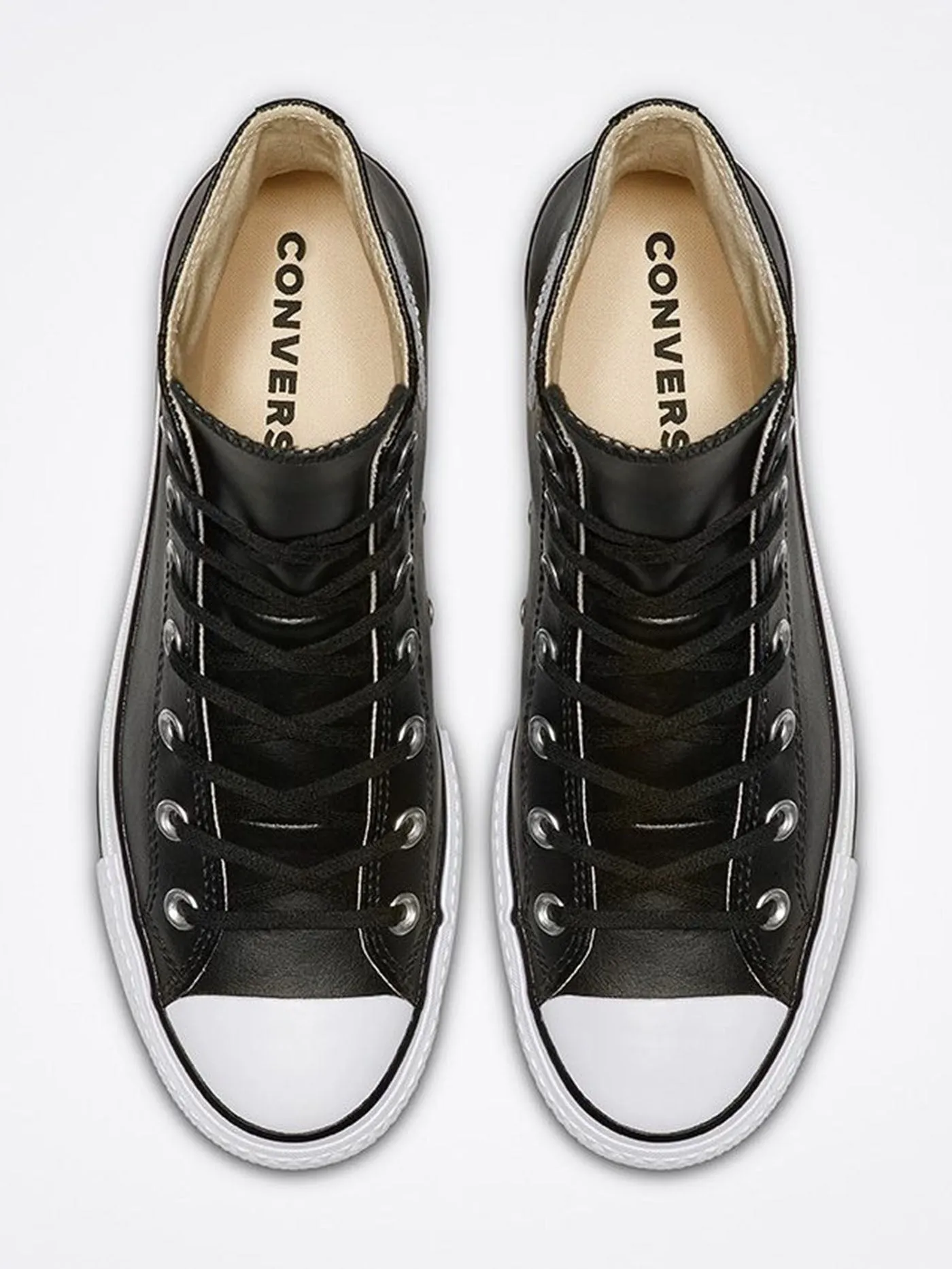 Chuck Taylor All Star Lift Leather High Top Shoes
