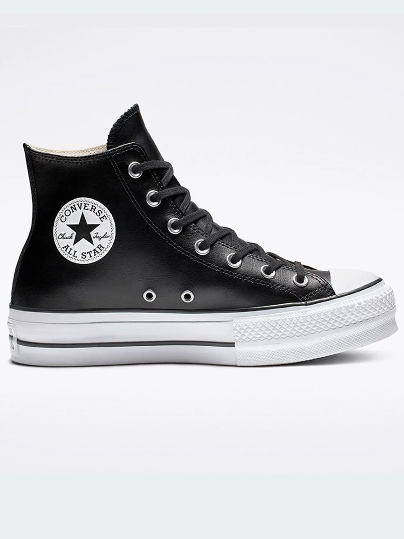 Chuck Taylor All Star Lift Leather High Top Shoes