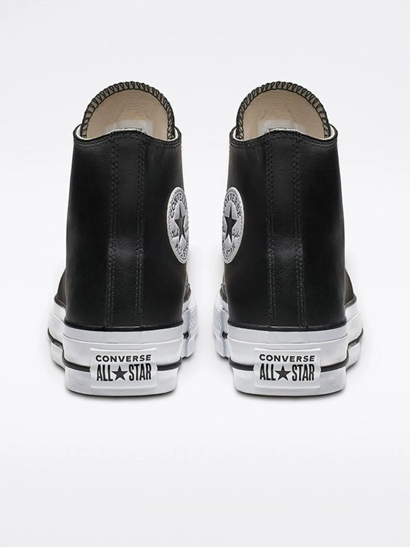 Chuck Taylor All Star Lift Leather High Top Shoes