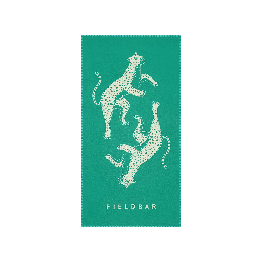 Drinks Box & Towel Bundle / Parisian Green