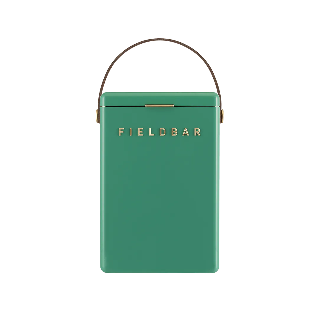 Drinks Box & Towel Bundle / Parisian Green