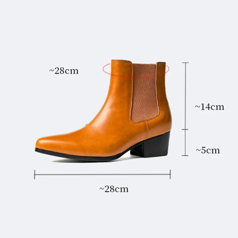 Ebonique Zip Business Boots