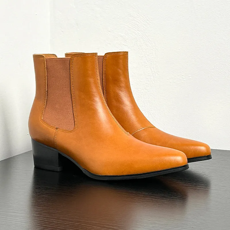 Ebonique Zip Business Boots