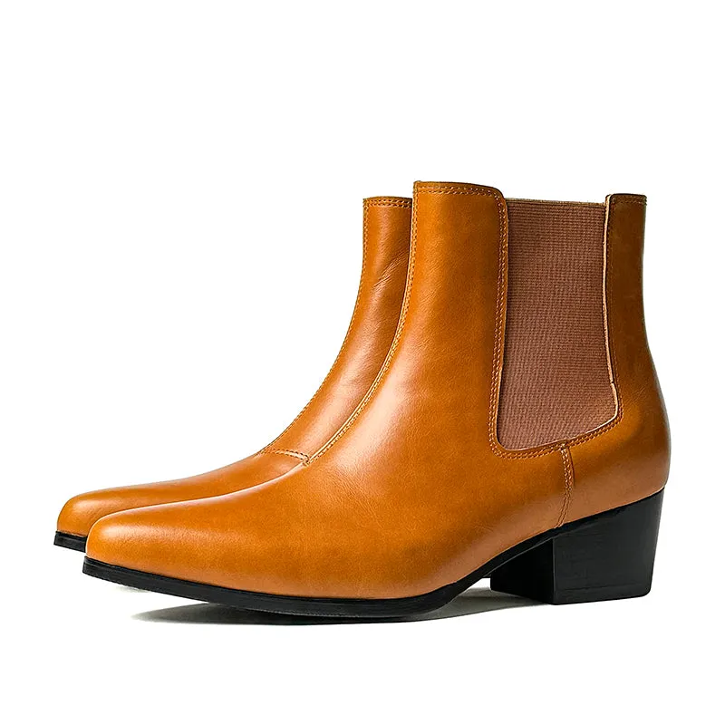 Ebonique Zip Business Boots