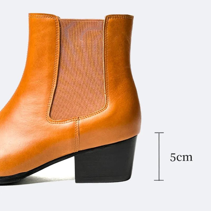 Ebonique Zip Business Boots