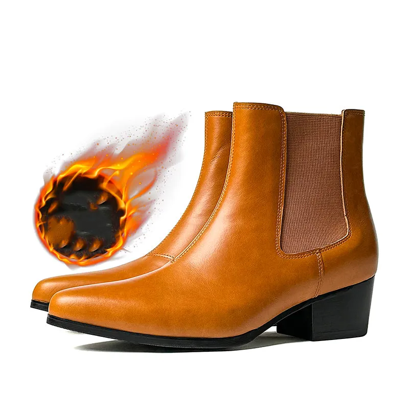 Ebonique Zip Business Boots