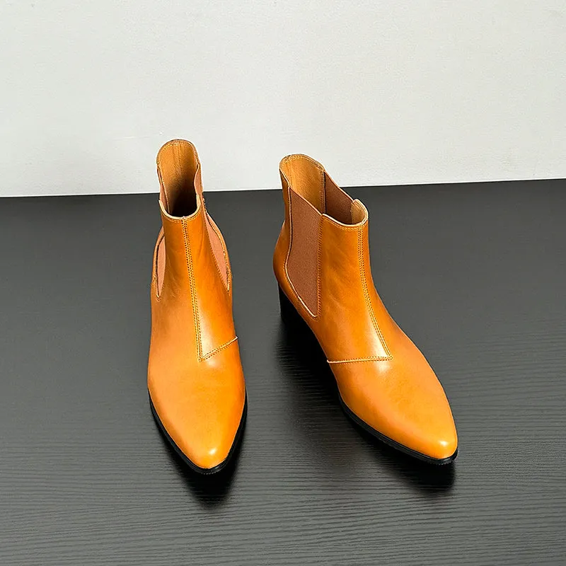 Ebonique Zip Business Boots