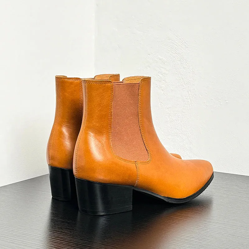 Ebonique Zip Business Boots