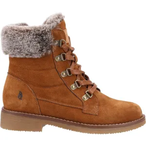 Hush Puppies Womens Florence Mid Boots - Tan