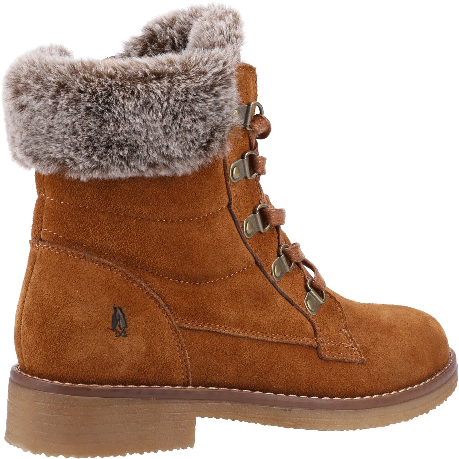 Hush Puppies Womens Florence Mid Boots - Tan