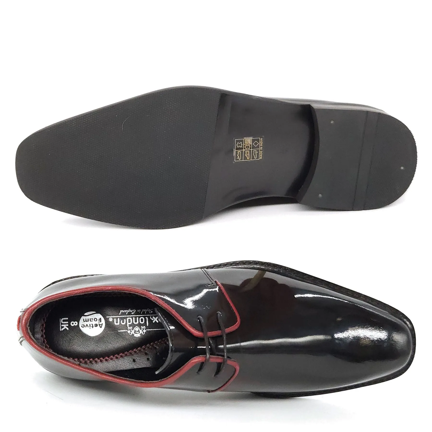 HX London Dagenham Derby Shoes