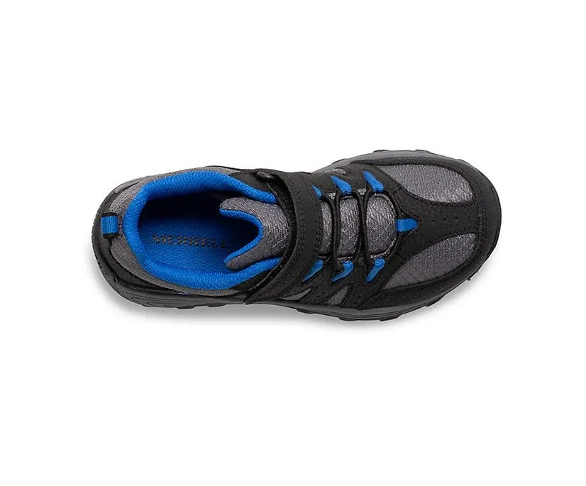 Merrell Kids Outback Low Sneakers- Black/ Grey/ Royal