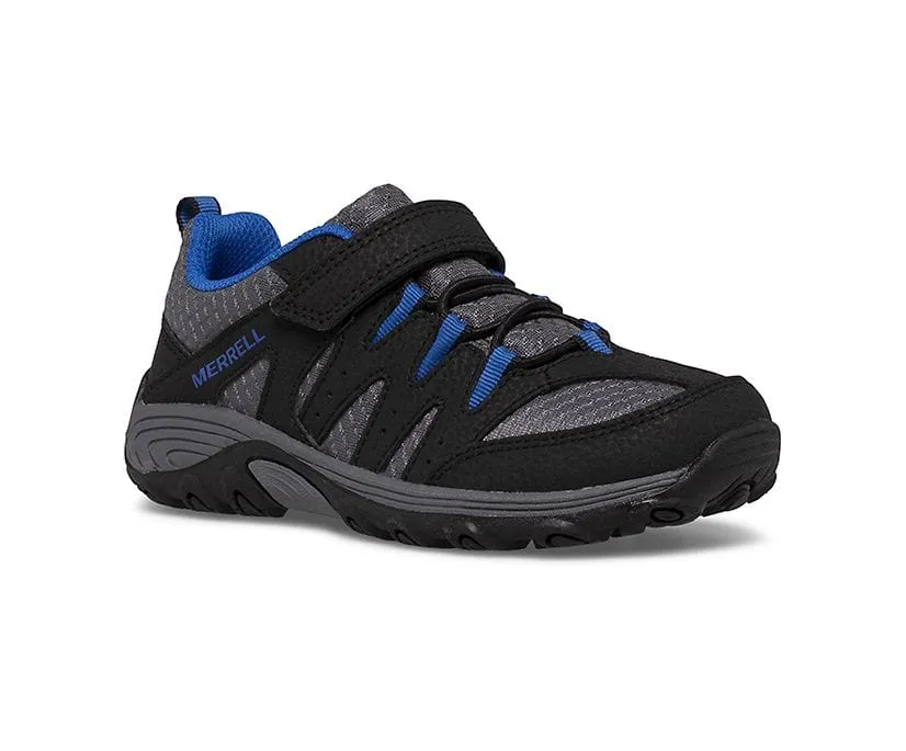 Merrell Kids Outback Low Sneakers- Black/ Grey/ Royal