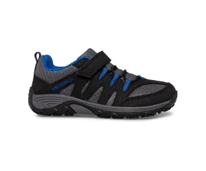 Merrell Kids Outback Low Sneakers- Black/ Grey/ Royal