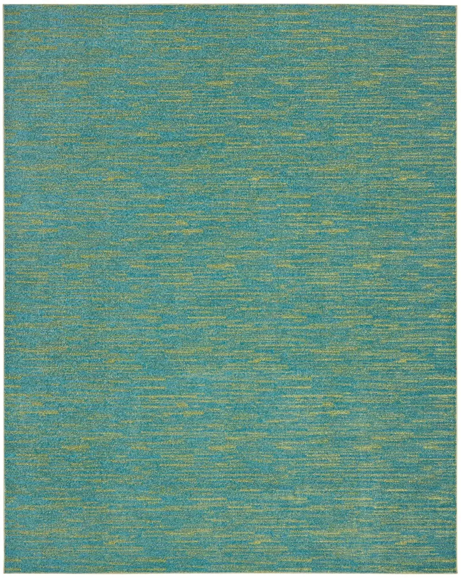 Nourison Essentials NRE01 Blue Green Rug