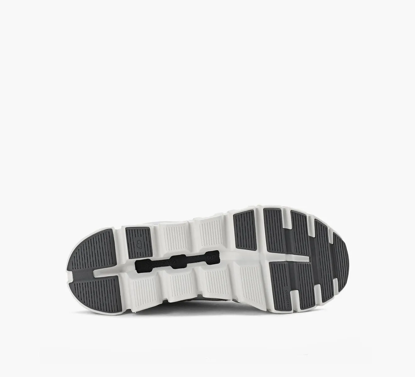 On Cloud Men's Cloud 6 Running Shoes- Glacier/ White