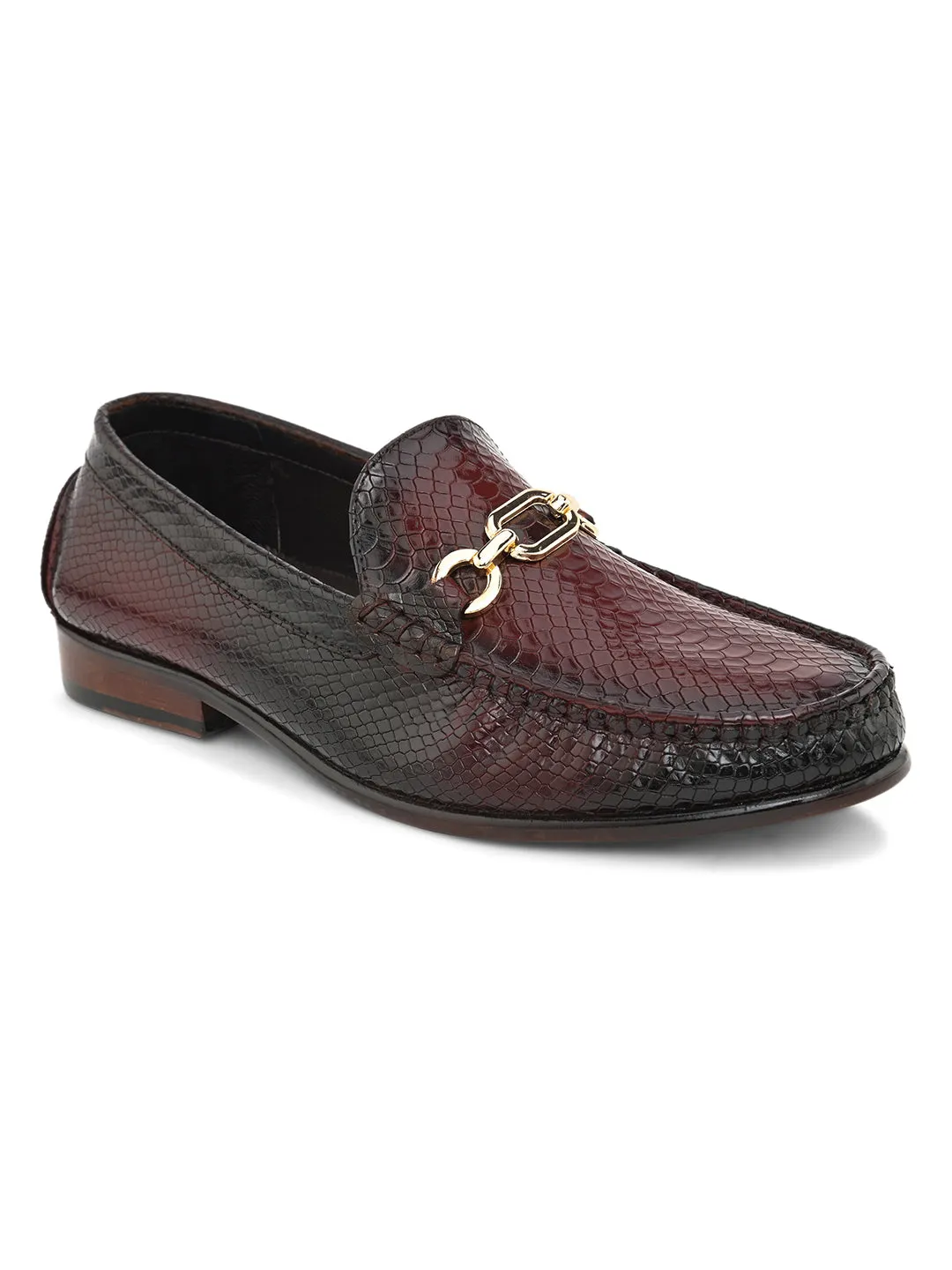 Pelle Albero Designer Cherry Moccasin