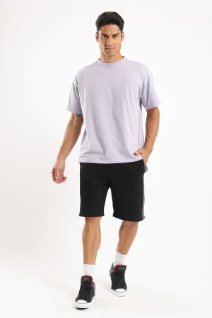PURE COMFORT OVERSIZED TEE - LILAC