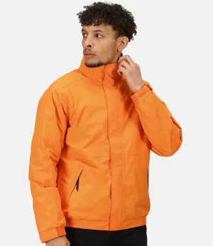 Regatta Dover Waterproof Insulated Jacket | Sun Orange/Seal Grey