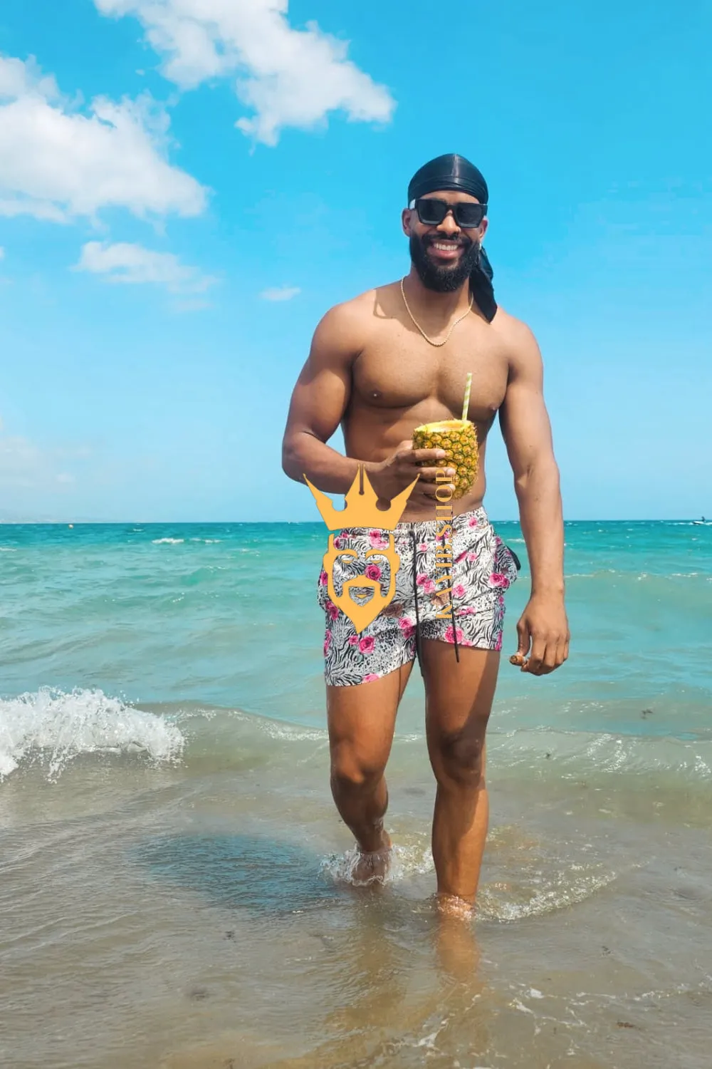 Summer Sensation: Men's Swimwear | Quick-Drying Mesh-Lined Beach Shorts in Premium Polyester Fabric!