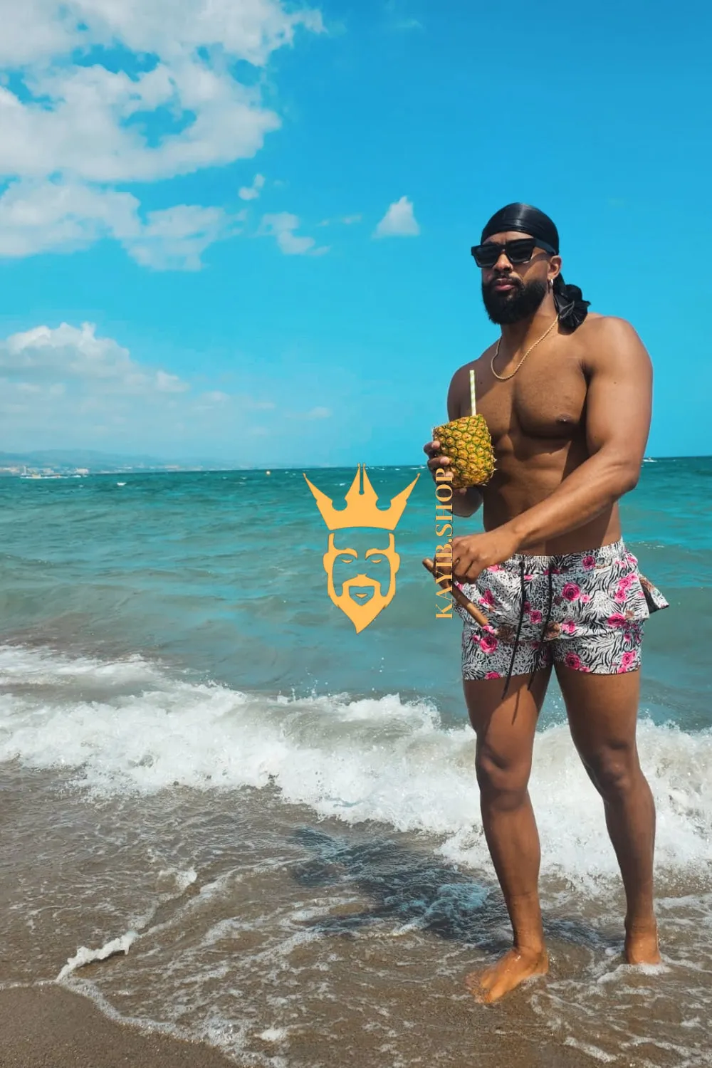Summer Sensation: Men's Swimwear | Quick-Drying Mesh-Lined Beach Shorts in Premium Polyester Fabric!