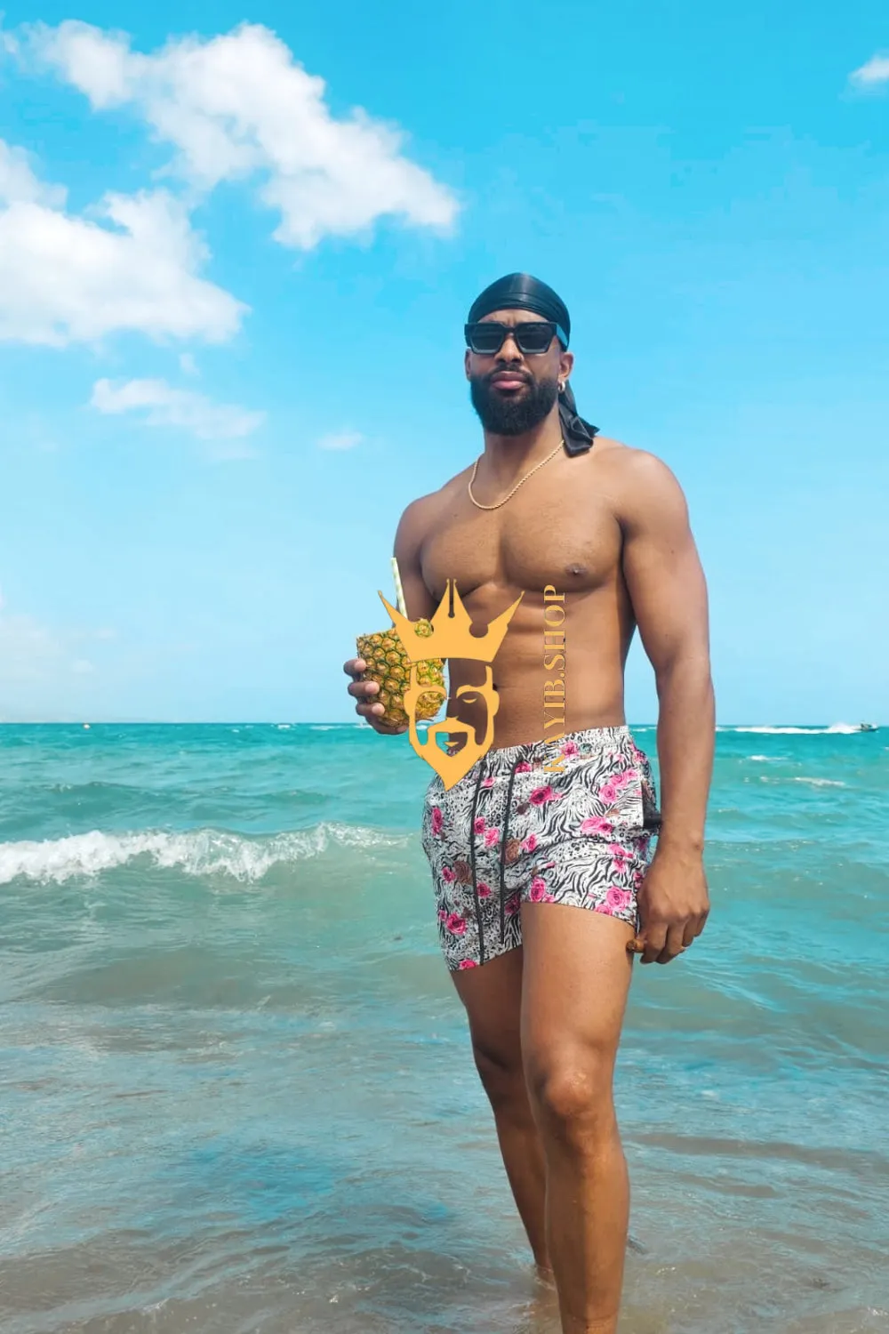 Summer Sensation: Men's Swimwear | Quick-Drying Mesh-Lined Beach Shorts in Premium Polyester Fabric!