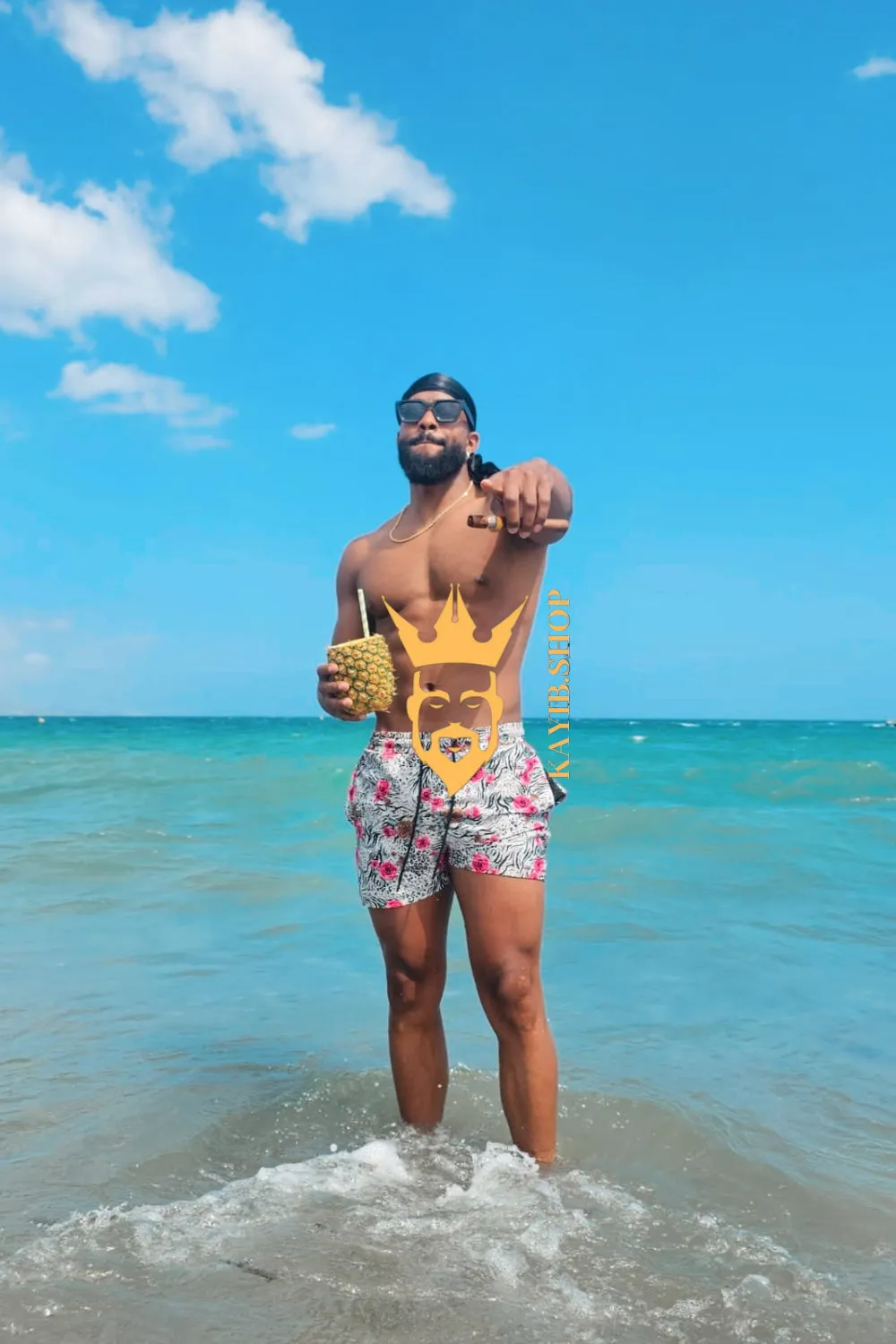 Summer Sensation: Men's Swimwear | Quick-Drying Mesh-Lined Beach Shorts in Premium Polyester Fabric!