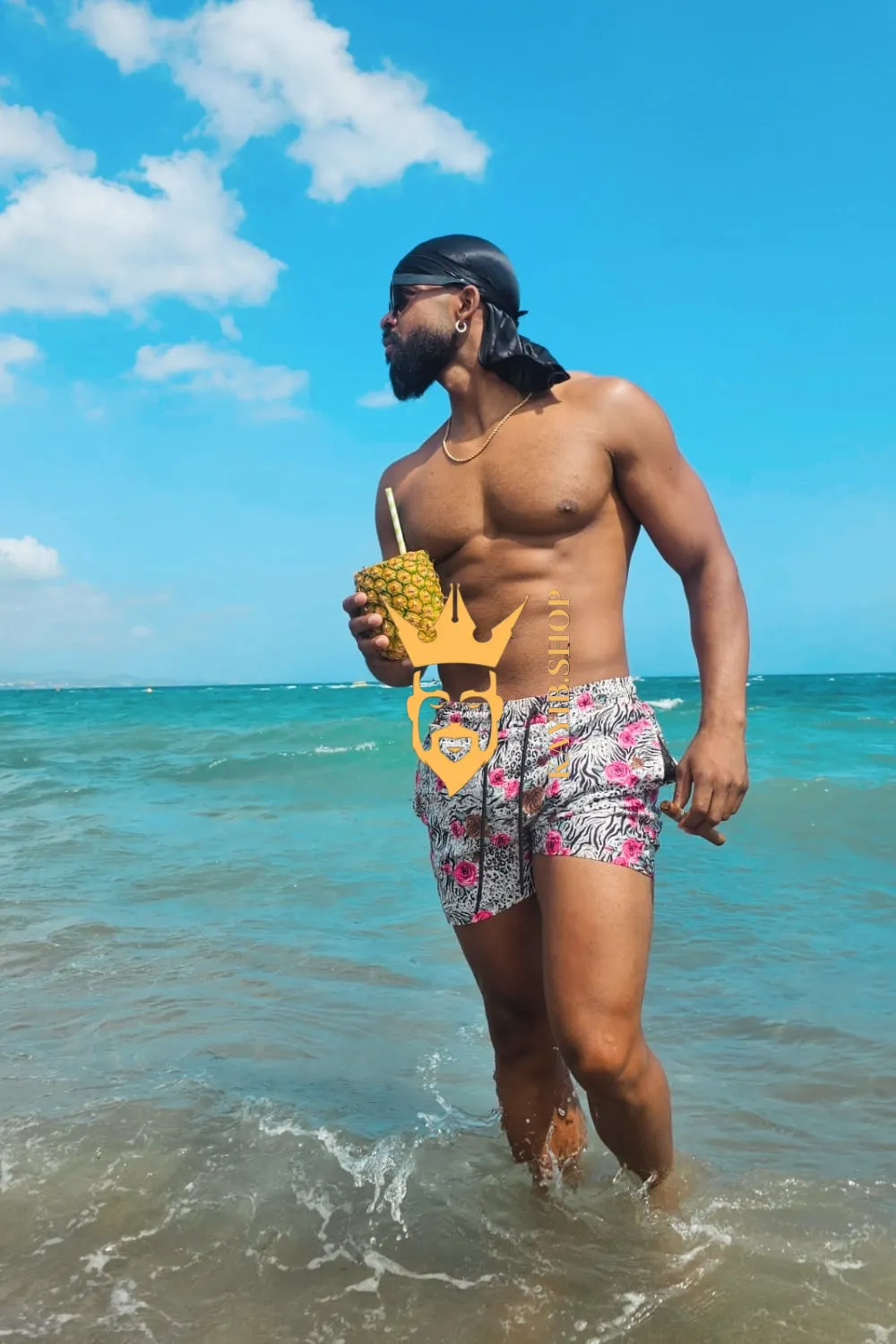 Summer Sensation: Men's Swimwear | Quick-Drying Mesh-Lined Beach Shorts in Premium Polyester Fabric!