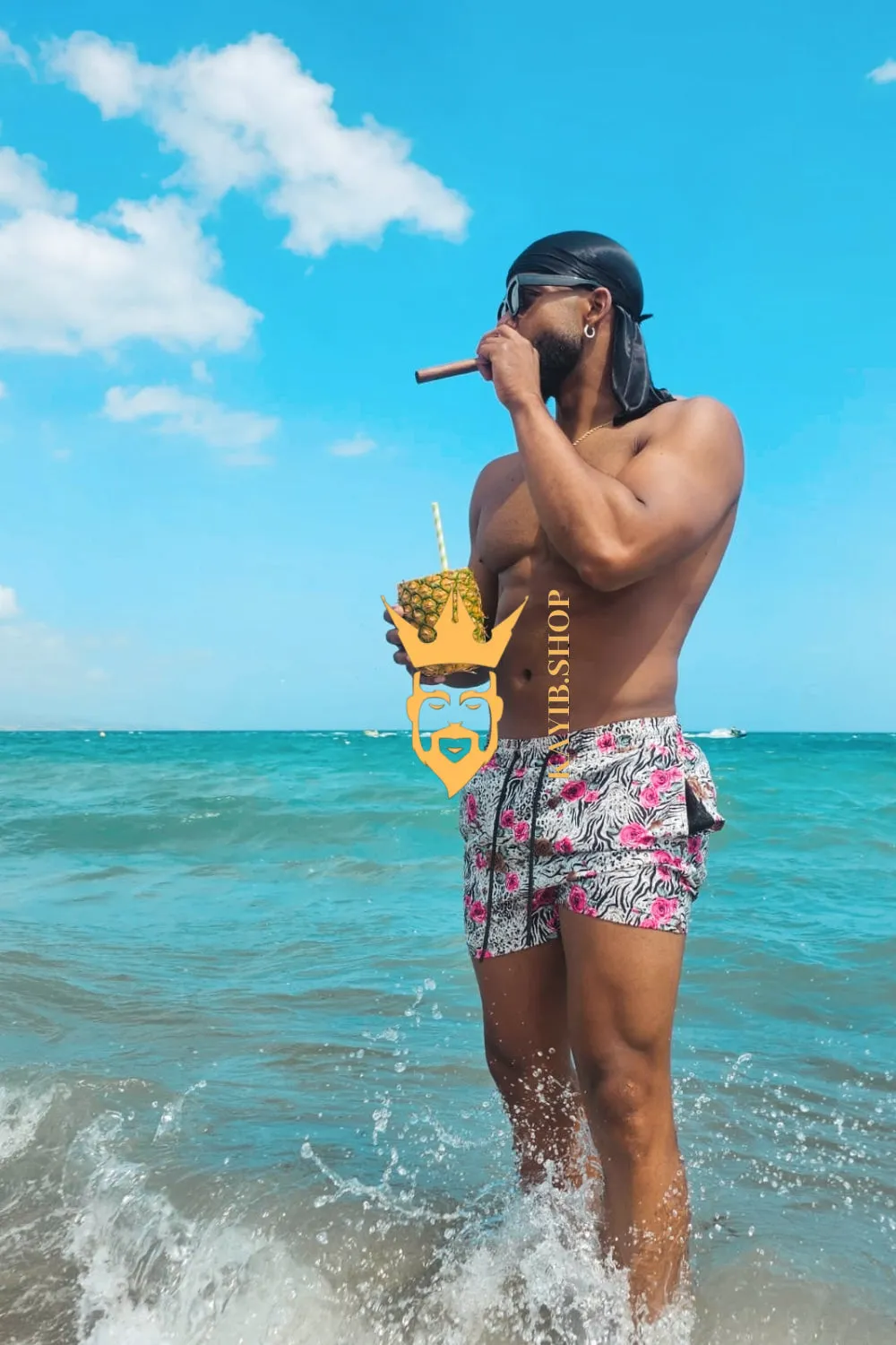 Summer Sensation: Men's Swimwear | Quick-Drying Mesh-Lined Beach Shorts in Premium Polyester Fabric!