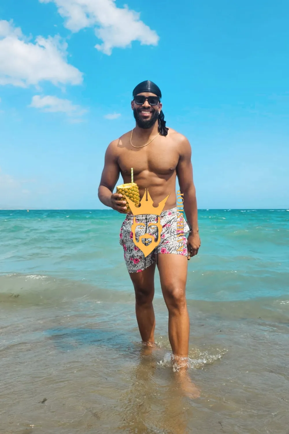 Summer Sensation: Men's Swimwear | Quick-Drying Mesh-Lined Beach Shorts in Premium Polyester Fabric!