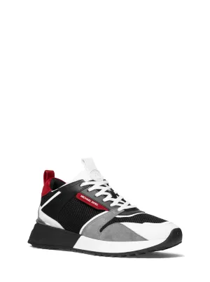 Theo Mesh and Leather Trainer