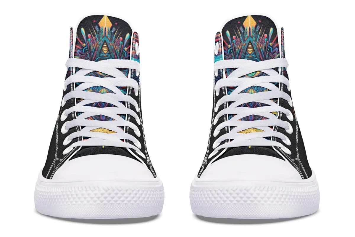 Third Eye High Top Shoes