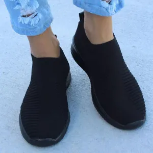 Vanccy - Women Stretchy Slip-on Mesh Bunion Corrector Sneakers