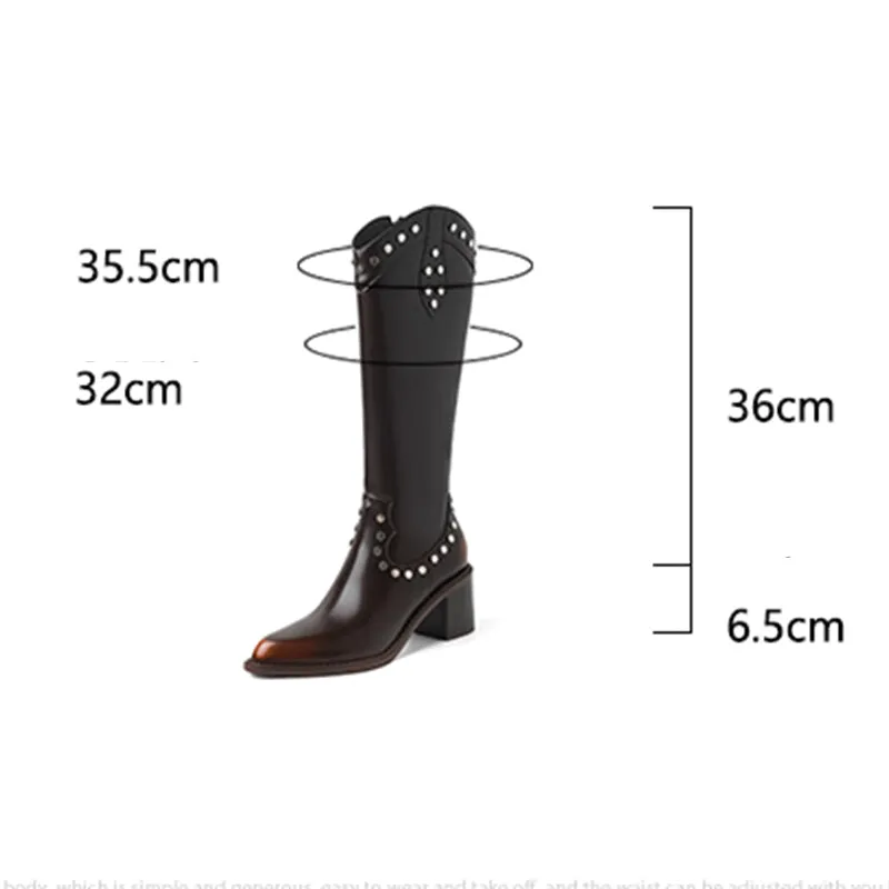 Veltique Luxe Tall Slip-Ons