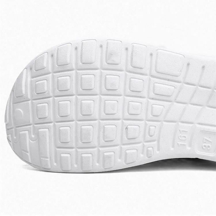 Women's hollow breathable backless water shoes antiskid beach sandals